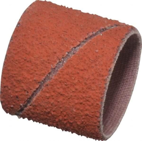 3M - 50 Grit Ceramic Coated Spiral Band - 1" Diam x 1" Wide, Coarse Grade - All Tool & Supply