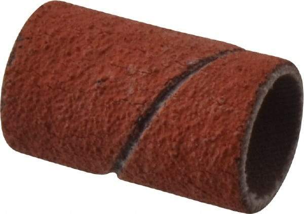 3M - 80 Grit Ceramic Coated Spiral Band - 1/2" Diam x 1" Wide, Medium Grade - All Tool & Supply