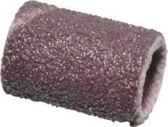 3M - 100 Grit Aluminum Oxide Coated Spiral Band - 1/4" Diam x 1/2" Wide, Fine Grade - All Tool & Supply