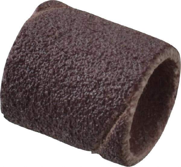 3M - 120 Grit Aluminum Oxide Coated Spiral Band - 3/8" Diam x 1/2" Wide, Fine Grade - All Tool & Supply