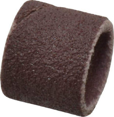 3M - 100 Grit Aluminum Oxide Coated Spiral Band - 1/2" Diam x 1/2" Wide, Fine Grade - All Tool & Supply