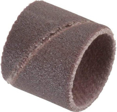 3M - 240 Grit Aluminum Oxide Coated Spiral Band - 1/2" Diam x 1/2" Wide, Very Fine Grade - All Tool & Supply