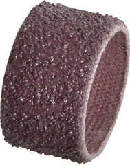 3M - 50 Grit Aluminum Oxide Coated Spiral Band - 3/4" Diam x 1/2" Wide, Coarse Grade - All Tool & Supply