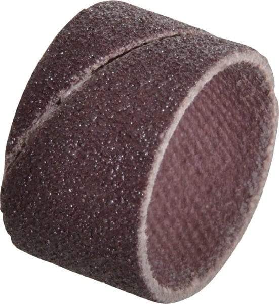 3M - 100 Grit Aluminum Oxide Coated Spiral Band - 3/4" Diam x 1/2" Wide, Fine Grade - All Tool & Supply