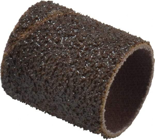 3M - 40 Grit Aluminum Oxide Coated Spiral Band - 3/4" Diam x 1" Wide, Coarse Grade - All Tool & Supply