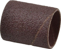 3M - 100 Grit Aluminum Oxide Coated Spiral Band - 3/4" Diam x 1" Wide, Fine Grade - All Tool & Supply