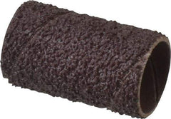 3M - 36 Grit Aluminum Oxide Coated Spiral Band - 3/4" Diam x 1-1/2" Wide, Very Coarse Grade - All Tool & Supply