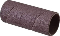 3M - 80 Grit Aluminum Oxide Coated Spiral Band - 3/4" Diam x 2" Wide, Medium Grade - All Tool & Supply