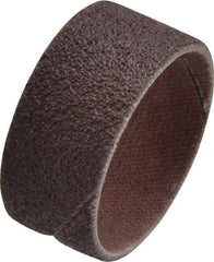 3M - 80 Grit Aluminum Oxide Coated Spiral Band - 1" Diam x 1/2" Wide, Medium Grade - All Tool & Supply