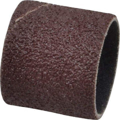 3M - 60 Grit Aluminum Oxide Coated Spiral Band - 1" Diam x 1" Wide, Medium Grade - All Tool & Supply