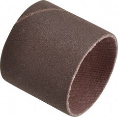 3M - 240 Grit Aluminum Oxide Coated Spiral Band - 1" Diam x 1" Wide, Very Fine Grade - All Tool & Supply