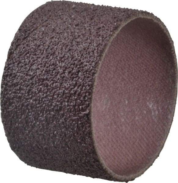 3M - 50 Grit Aluminum Oxide Coated Spiral Band - 1-1/2" Diam x 1" Wide, Coarse Grade - All Tool & Supply