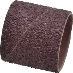 3M - 36 Grit Aluminum Oxide Coated Spiral Band - 1-1/2" Diam x 1-1/2" Wide, Very Coarse Grade - All Tool & Supply