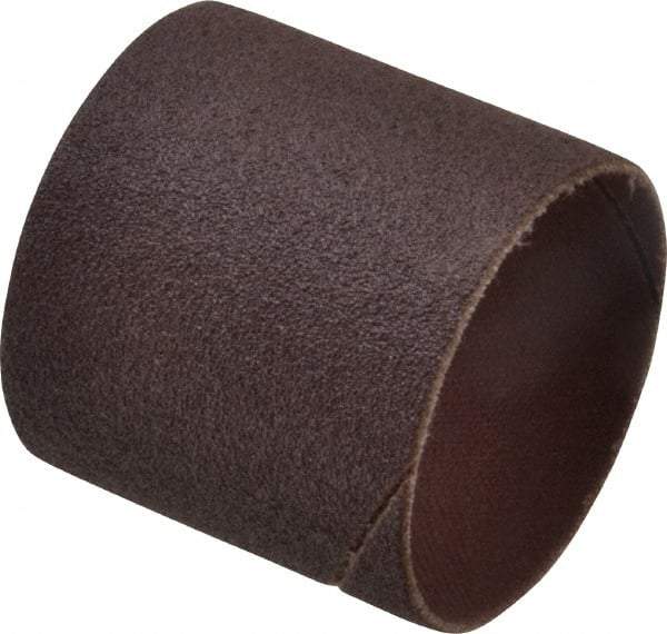 3M - 120 Grit Aluminum Oxide Coated Spiral Band - 1-1/2" Diam x 1-1/2" Wide, Fine Grade - All Tool & Supply