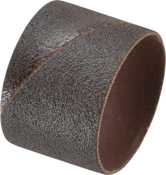 3M - 80 Grit Aluminum Oxide Coated Spiral Band - 2" Diam x 1-1/2" Wide, Medium Grade - All Tool & Supply