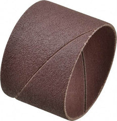 3M - 100 Grit Aluminum Oxide Coated Spiral Band - 2" Diam x 1-1/2" Wide, Fine Grade - All Tool & Supply