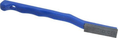 Value Collection - 320 Grit Blue Single-Ended Boron Carbide Hand Hone - Extra Fine Grade, 5-1/2" OAL, with Cutting Dimensions of 1-9/16" Length x 1/2" Wide x 3/16" High - All Tool & Supply