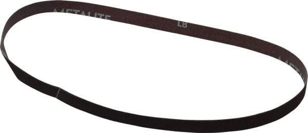 Norton - 1/2" Wide x 24" OAL, 120 Grit, Aluminum Oxide Abrasive Belt - Aluminum Oxide, Fine, Coated, X Weighted Cloth Backing, Series R283 - All Tool & Supply