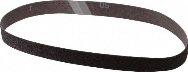 Norton - 3/4" Wide x 20-1/2" OAL, 50 Grit, Aluminum Oxide Abrasive Belt - Aluminum Oxide, Coarse, Coated, Cloth Backing, Series R283 - All Tool & Supply