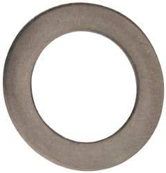 Made in USA - 0.03" Thick, 5/8" Inside x 1" OD, Round Shim - 9/16" Screw, Uncoated 316 Stainless Steel - All Tool & Supply