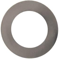 Made in USA - 0.005" Thick, 5/8" Inside x 1" OD, Round Shim - 9/16" Screw, Uncoated 316 Stainless Steel - All Tool & Supply