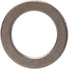 Made in USA - 0.02" Thick, 1/4" Inside x 3/8" OD, Shortening Shim - #12 Screw, Uncoated 300 Stainless Steel - All Tool & Supply