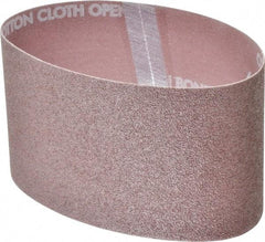 Norton - 3-1/2" Wide x 15-1/2" OAL, 60 Grit, Aluminum Oxide Abrasive Belt - Aluminum Oxide, Medium, Coated, X Weighted Cloth Backing, Series R228 - All Tool & Supply