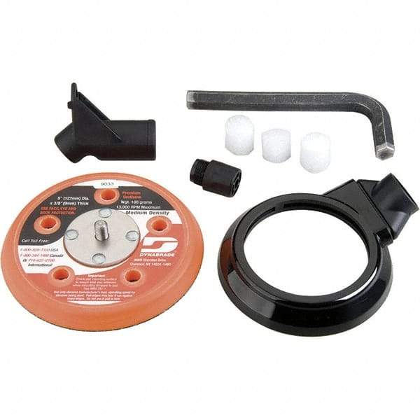 Dynabrade - Power Sander Vacuum Conversion Kit - 3-1/2" Diam, For Use with Random Orbital Sanders - All Tool & Supply