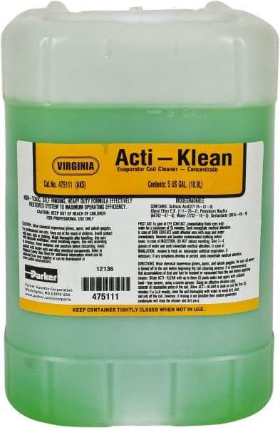 Parker - 5 Gal HVAC Coil Cleaner - For Evaporator Coils & Drain Pans - All Tool & Supply