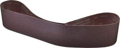 Norton - 4" Wide x 54" OAL, 60 Grit, Aluminum Oxide Abrasive Belt - Aluminum Oxide, Medium, Coated, X Weighted Cloth Backing, Series R228 - All Tool & Supply