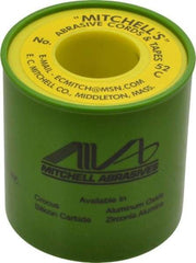 Made in USA - 0.07" Wide, 180 Grit Silicon Carbide Abrasive Cord - 50' Long, Fine Grade - All Tool & Supply