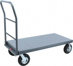 Jamco - 1,200 Lb Capacity Platform Truck - Steel Deck, 48" OAW, 12" Platform Height - All Tool & Supply