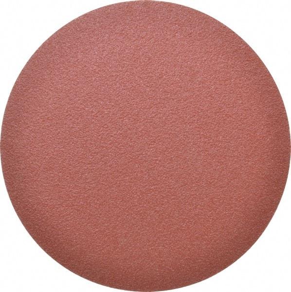 Made in USA - 8" Diam, 50 Grit Aluminum Oxide Adhesive PSA Disc - Coarse Grade, X Weighted Cloth Backing, For Low Speed Dual-Action Sanders, Random Orbital Sanders - All Tool & Supply