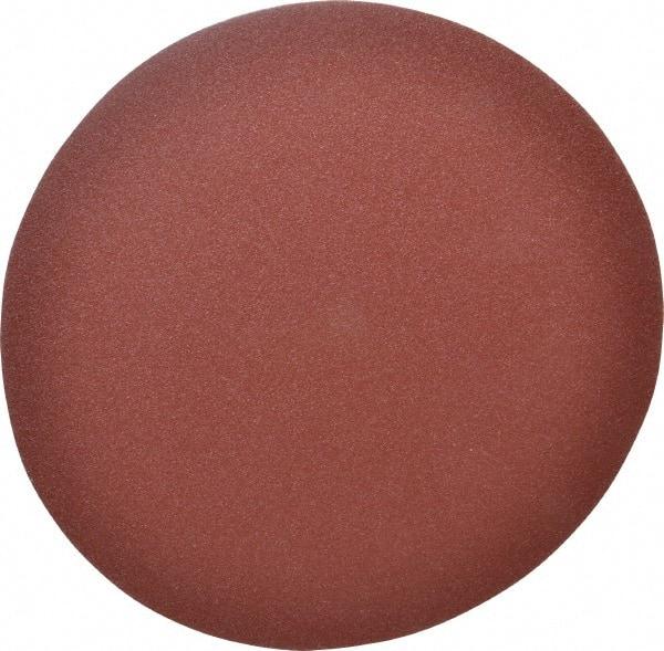 Made in USA - 10" Diam, 80 Grit Aluminum Oxide Adhesive PSA Disc - Medium Grade, X Weighted Cloth Backing, For Low Speed Dual-Action Sanders, Random Orbital Sanders - All Tool & Supply