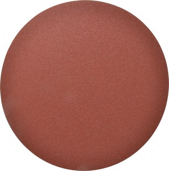 Made in USA - 12" Diam, 60 Grit Aluminum Oxide Adhesive PSA Disc - Medium Grade, X Weighted Cloth Backing, For Low Speed Dual-Action Sanders, Random Orbital Sanders - All Tool & Supply