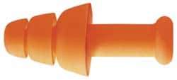 Howard Leight - Reusable, Corded, 25 dB, Flange Earplugs - Orange, 100 Pairs - All Tool & Supply