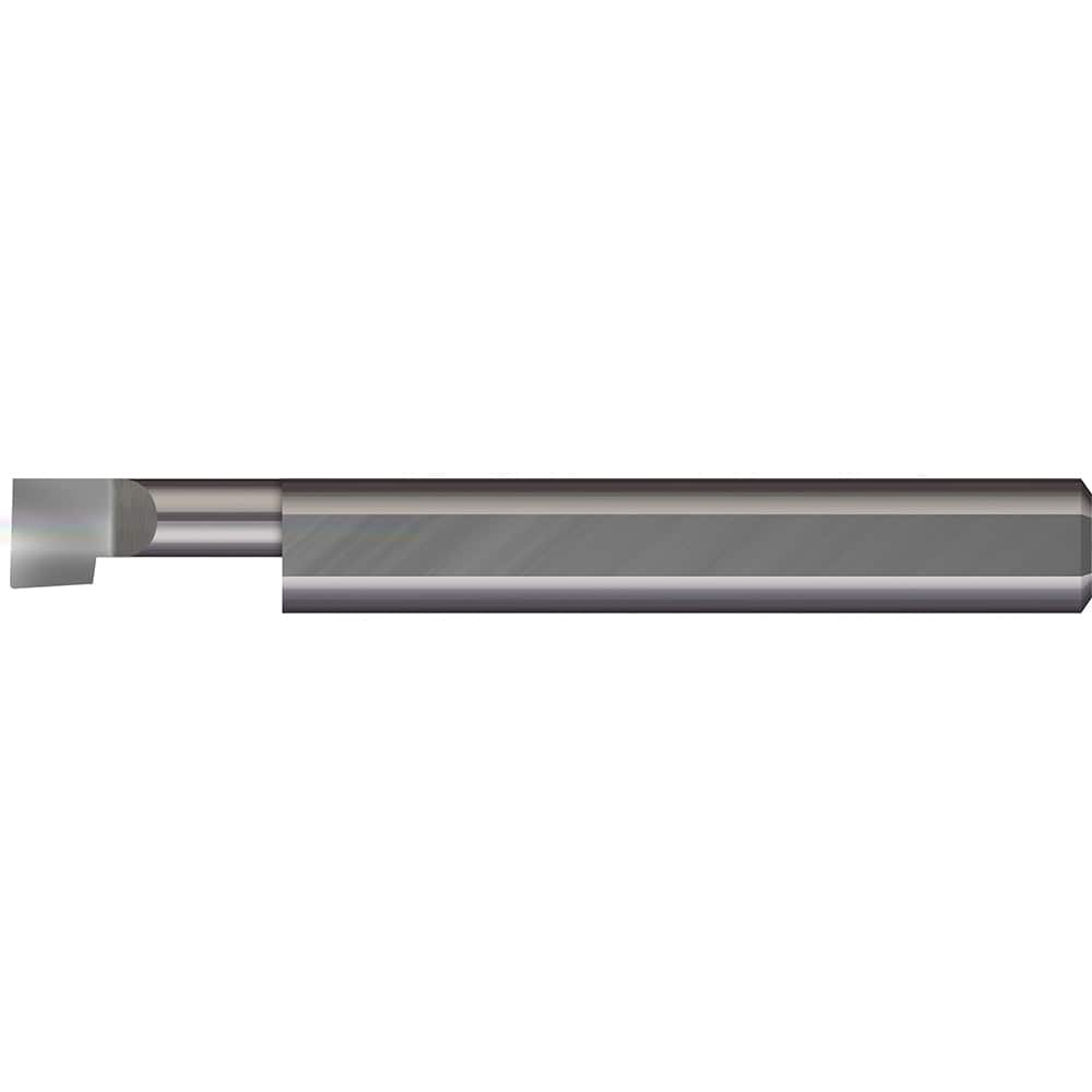 Boring Bar: 0.08″ Min Bore, 0.3″ Max Depth, Right Hand Cut 1/8″ Shank Dia, 1-1/2″ OAL