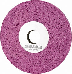 Grier Abrasives - 7" Diam x 1-1/4" Hole x 1/2" Thick, J Hardness, 46 Grit Surface Grinding Wheel - All Tool & Supply