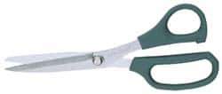 Clauss - 3-1/4" LOC, 8" OAL Stainless Steel Standard Shears - Ambidextrous, Straight Handle, For General Purpose Use - All Tool & Supply