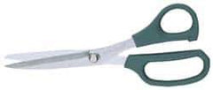 Clauss - 3-1/4" LOC, 8" OAL Stainless Steel Standard Shears - Ambidextrous, Straight Handle, For General Purpose Use - All Tool & Supply