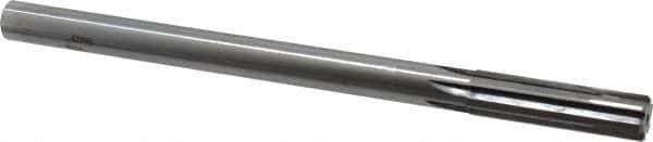 Made in USA - 0.6" Carbide-Tipped 6 Flute Chucking Reamer - Straight Flute, 9/16" Straight Shank, 2-1/4" Flute Length, 9" OAL - All Tool & Supply