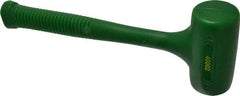 Garland - 26 oz Head 2" Face Diam Polyurethane Dead Blow Hammer - 11-1/2" OAL, Polyurethane Handle - All Tool & Supply