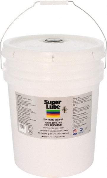 Synco Chemical - 5 Gal Pail, Synthetic Gear Oil - -45°F to 450°F, ISO 150 - All Tool & Supply