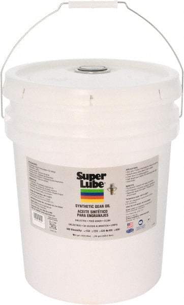 Synco Chemical - 5 Gal Pail, Synthetic Gear Oil - -45°F to 450°F, ISO 460 - All Tool & Supply