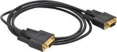 Tripp-Lite - 6' Long, DB9/DB9 Computer Cable - Black, Female x Female - All Tool & Supply