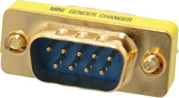 Tripp-Lite - Adapter/Gender Changer - DB9(M/M) Connector, Black - All Tool & Supply