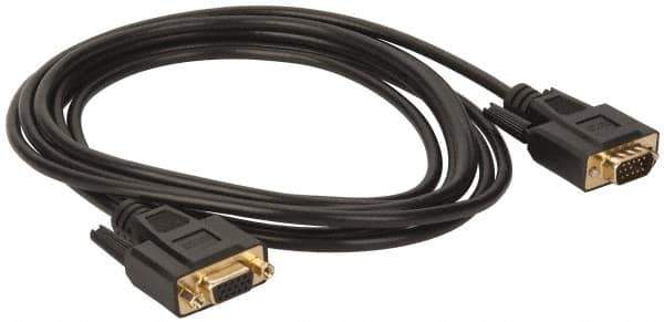 Tripp-Lite - 10' Long, HD15/HD15 Computer Cable - Black, Male x Female - All Tool & Supply