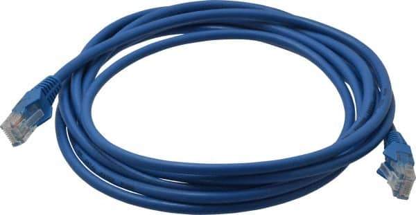 Tripp-Lite - Cat5e, 1 Wire, 350 MHz, Unshielded Network & Ethernet Cable - Blue, PVC, 10' OAL - All Tool & Supply