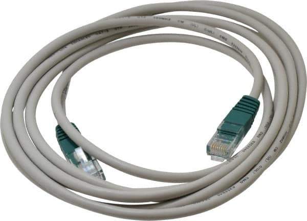 Tripp-Lite - 10' Long, RJ45/RJ45 Computer Cable - Gray, Male x Male - All Tool & Supply