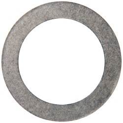 Made in USA - 0.2mm Thick, 20mm Inside x 28mm OD, Round Shim - 3/4" Screw, Uncoated 302/304 Stainless Steel - All Tool & Supply